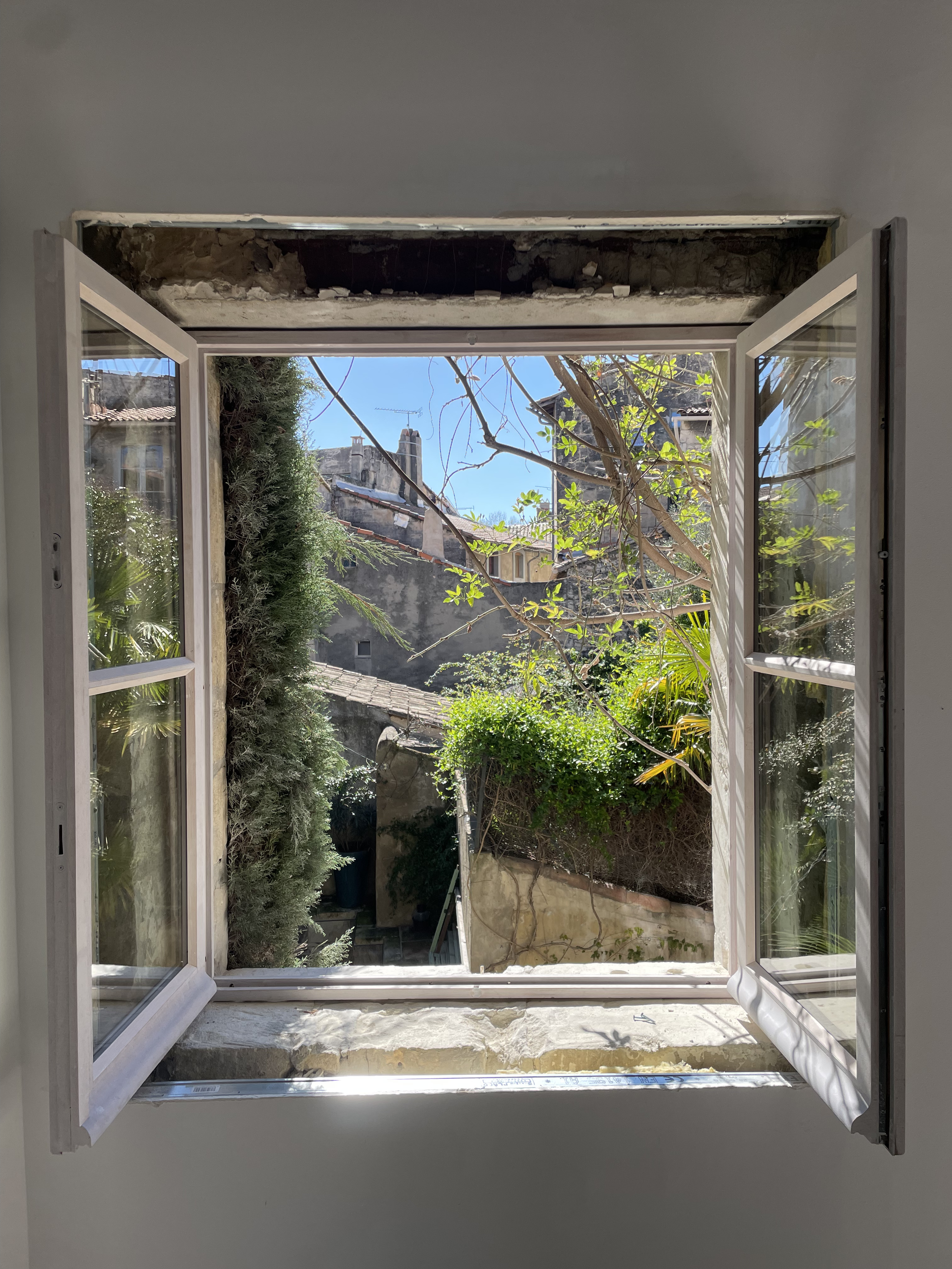 Encadrement avec fenêtre