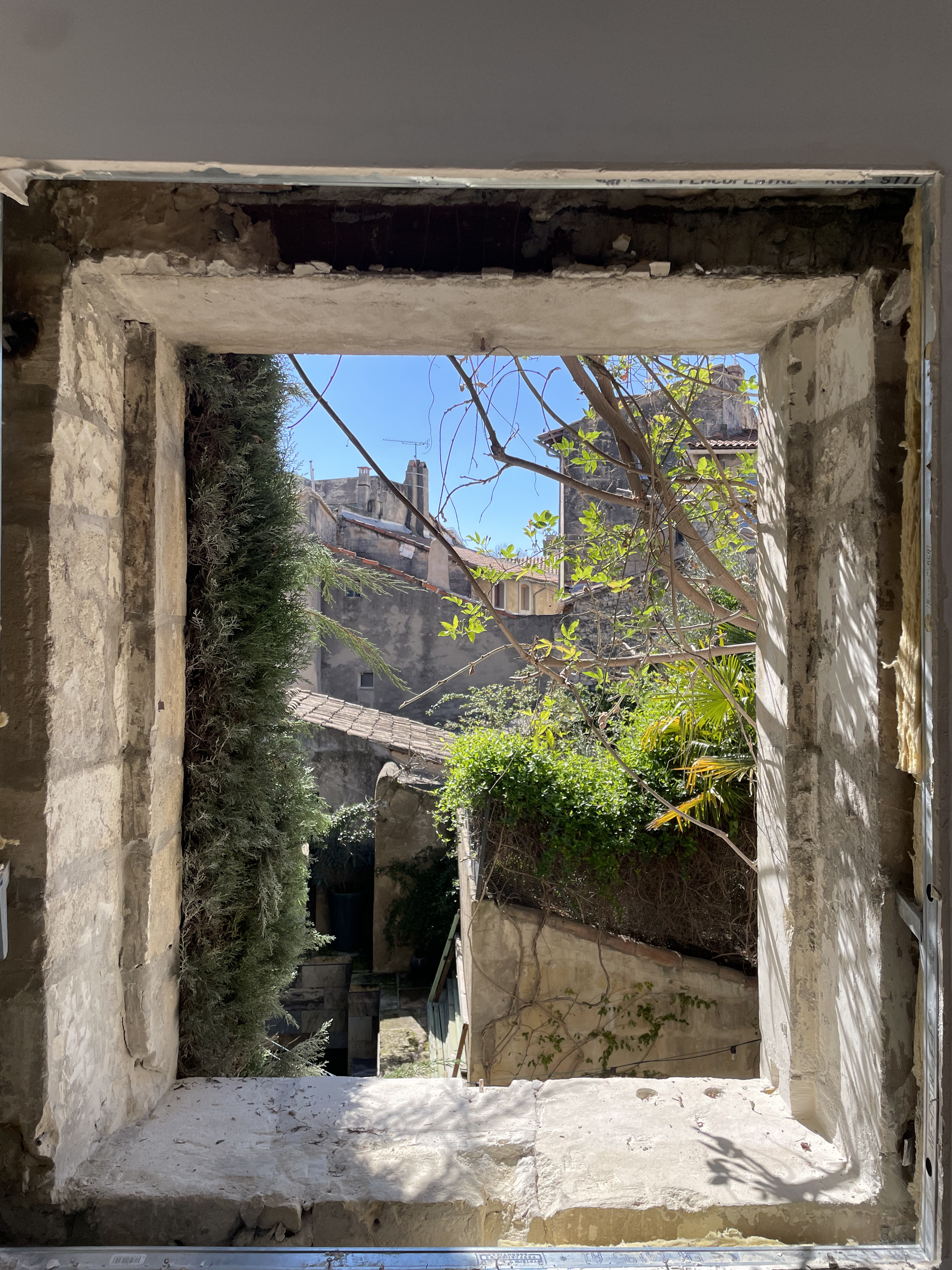 Encadrement sans fenêtre