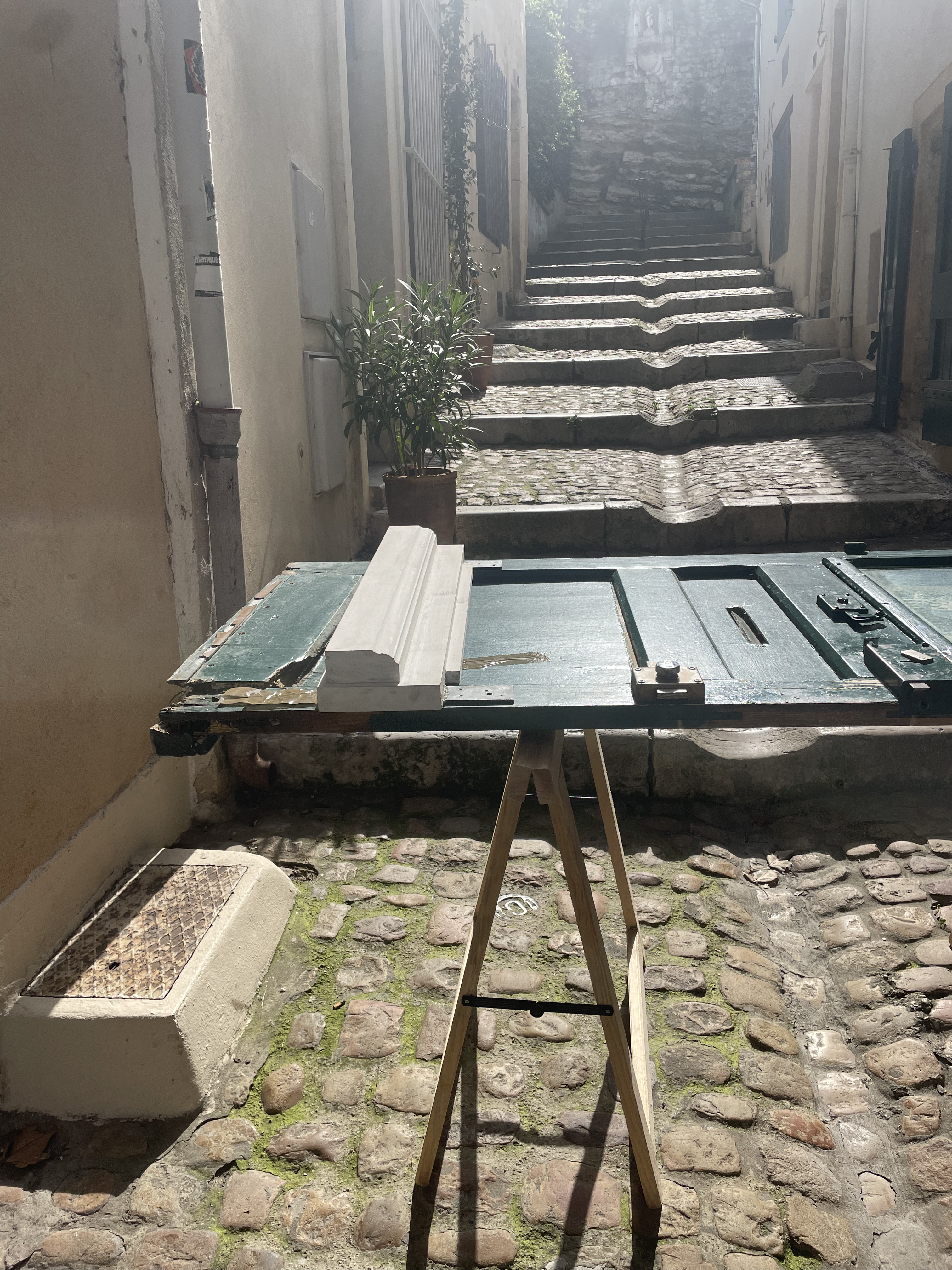 Restauration porte ancienne