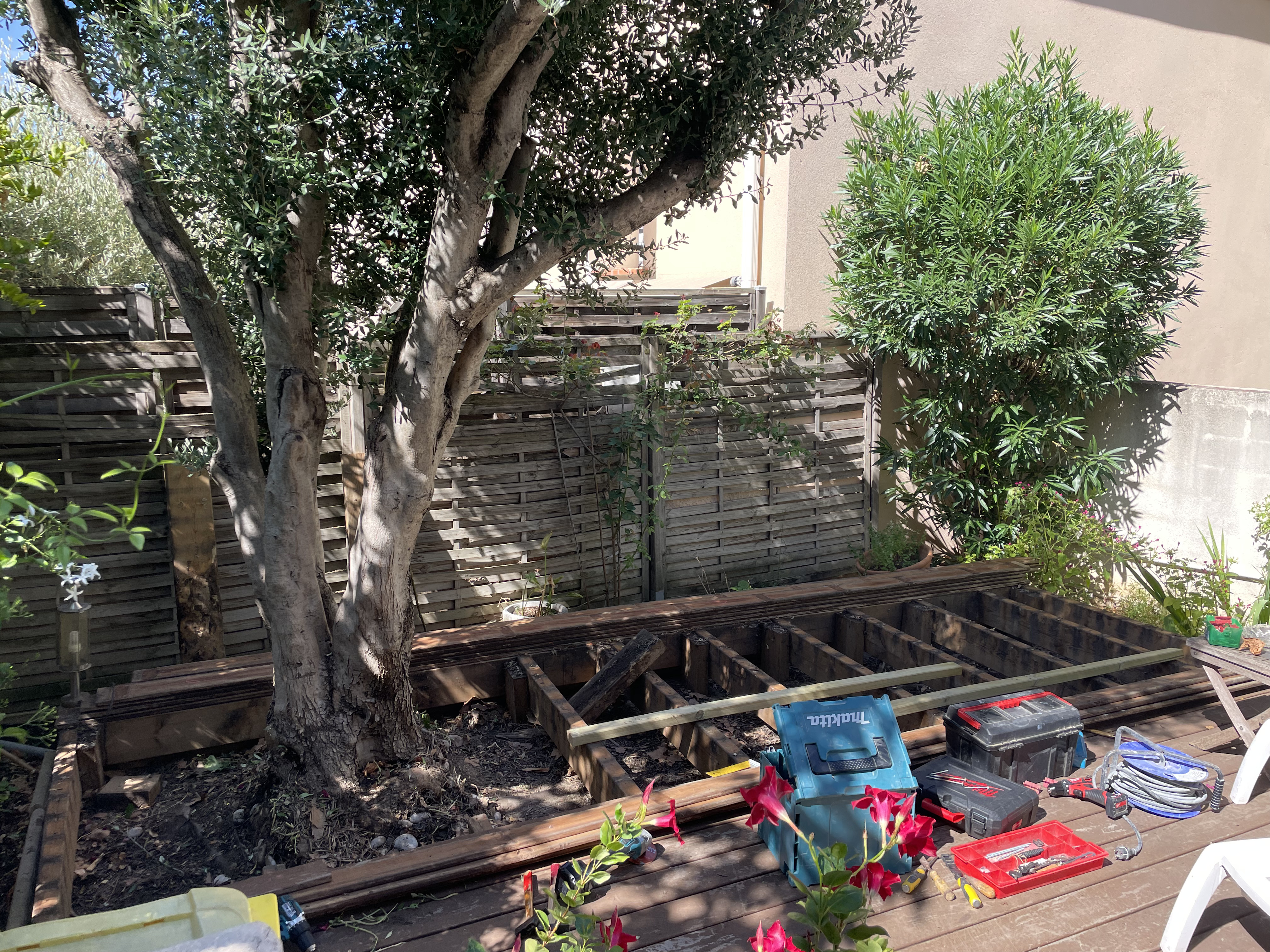 Terrasse sur mesure