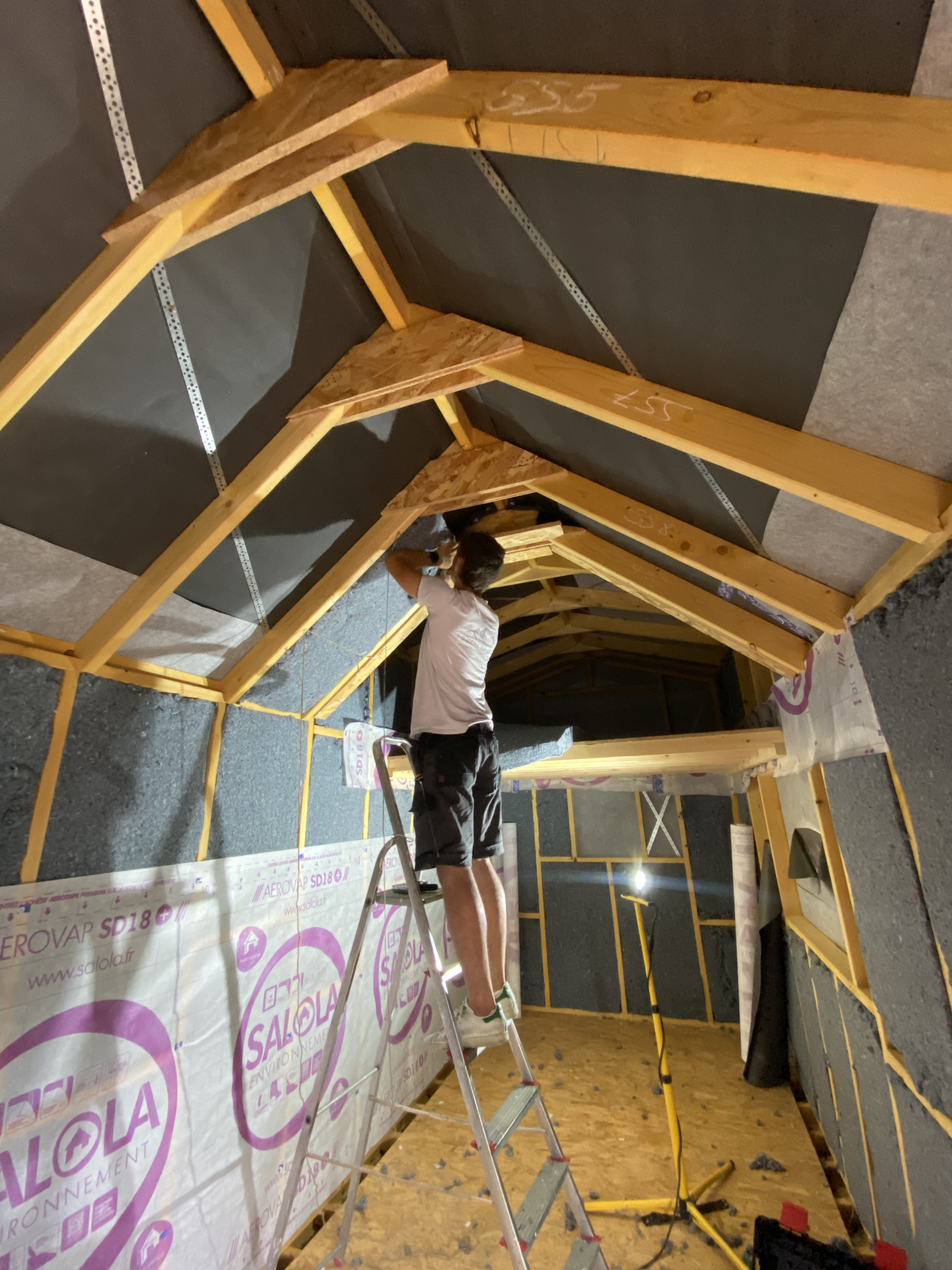 Pose isolant Tiny House